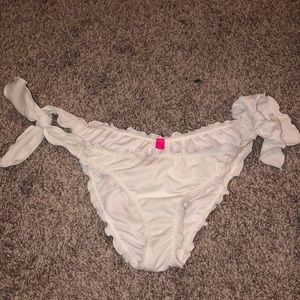 Victoria’s Secret white bathing suit bottoms